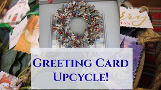 Greeting Card Upcycle! | Upcycle DIY| Repurpose DIY| Trash to Treasure