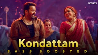 Download lagu Kondattam | BASS BOOSTED AUDIO | Thudarum | Mohanlal | Jakes Bejoy | Tharun Moorthy | MG SREEKUMAR mp3