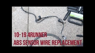 2010-2024 Toyota 4Runner ABS Sensor Wire Replacement