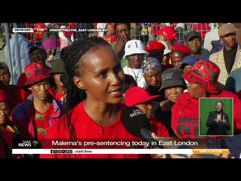 Firearm Discharge Case | Sidima Mfeku engages with EFF members ahead of pre-sentencing