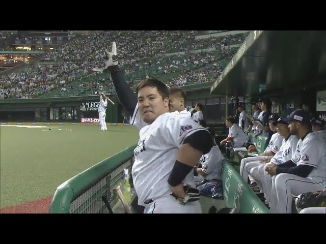 【1回裏】これぞ4番の打撃!! ライオンズ・山川の第38号2ランホームラン!! 2018/9/14 L-E