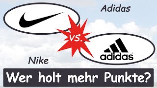 Nike vs. Adidas Aktienanalyse-Battle – wer holt mehr Punkte – Kurz-Check 2022 (+günstig bewertet)