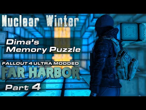 Far Harbor Nuclear Winter Ultra Modded [04] - Fallout 4 DLC Playthrough | Part 4