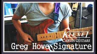 Video thumbnail for Jammin' on Driving blues [Carvin Greg Howe Signature] 2016 by Joseph Yun