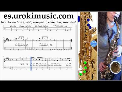 Como Tocar Saxofon (alto) Fall Out Boy - Church Tablatura um-ih927