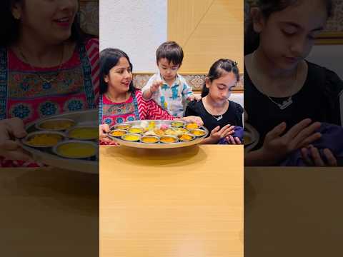 Samayra ne apna khana kisko khilaya❓🤔😳 #shorts #samayranarula #siblings