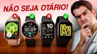 TOP 7 SMARTWATCH para Comprar SEM ERRO em 2026 (90% ERRA!)