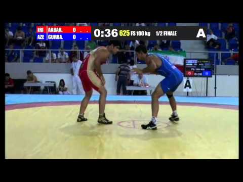 WWCC2013 / Turkhan Gurbanov - FS 100 kg - 1/2 final