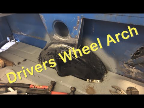 Classic Mini Pickup Restoration Ep45 - Rear Arch Other Side