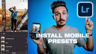 How to install presets to Lightroom Mobile 2022! FREE DNG PRESET!