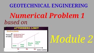 Geotechnical engineering/Class15/Module2/Numerical problem 1/Atterberg limits.