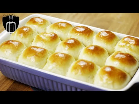 Weiche Milchbrötchen selber backen / ohne kneten