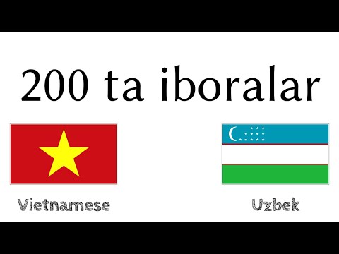 200 ta iboralar - Vyetnamcha - Oʻzbekcha