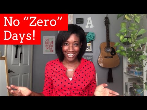 No “Zero” Days!