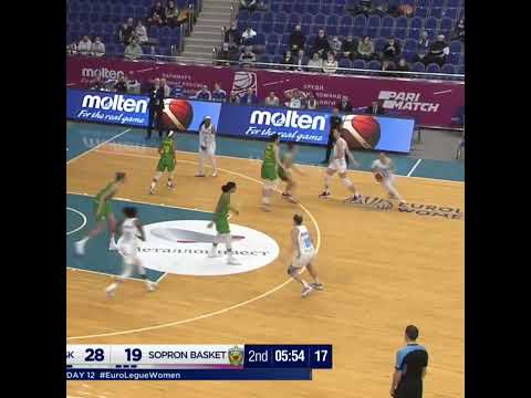 Evgeniia Frolkina 9 points Highlights vs  Uniqa Sopron