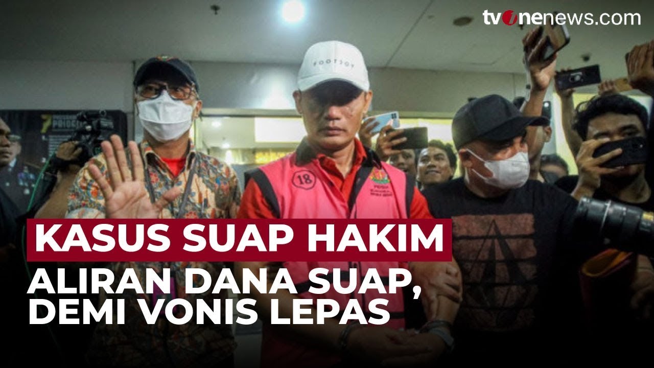 Kronologi Penerimaan Dugaan Suap Hakim Rp60 M, untuk Vonis Lepas Kasus Ekspor CPO | OneNews Update