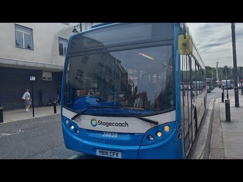 Stagecoach Route 20 28020 Between Fawcett Street and Pennywell 