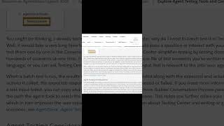 Agentforce Testing Tools and Strategies Quiz Solution