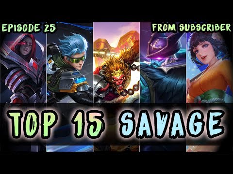 Mobile Legends Top 15 Savage Moments Episode 25