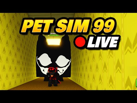 Pet Sim 99 LIVE - Backrooms Part 2?