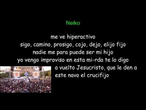 BATALLA DE DOBLE TEMPO CON LETRA! (Baron vs. Neyko)