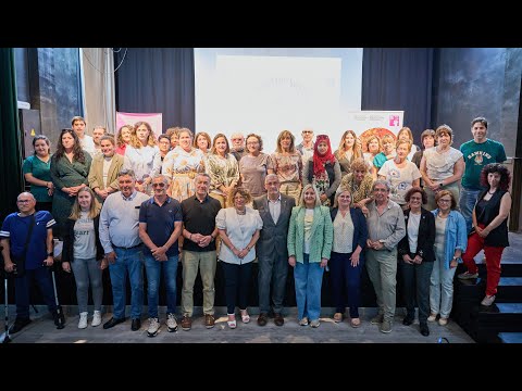 Arguedas, Valtierra, Milagro, Villafranca y Cadreita escenifican su apoyo al Pacto Local por los Cuidados