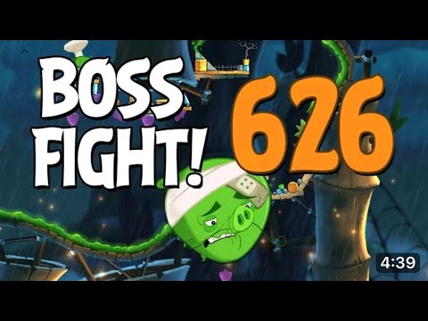 Angry Birds 2 Boss Fight 85! Chef Pig Level 626 Walkthrough - iOS, Android