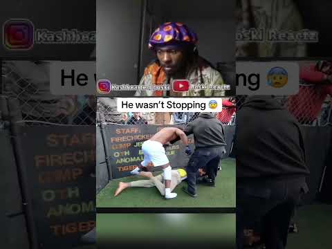 HE WASNT STOPPING OMG ‼️ #reactionvideo #mma #boxingevent #viral #knockout