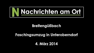 preview picture of video 'Faschingsumzug in Unteroberndorf (Breitengüßbach), 4. März 2014'