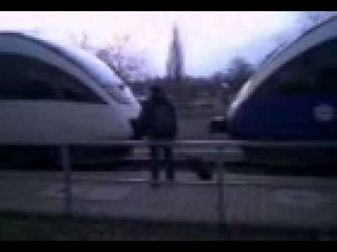 RE 14 nach Essen HBF - zusammenkuppeln zweier Talents in Dorsten.3gp