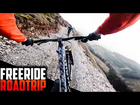 RIDING SOME OF THE BEST DOWNHILL MTB TRAILS AND OVERNIGHTING THE DREAM VAN!!