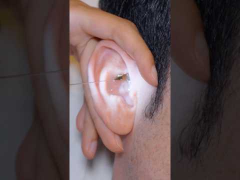 ASMR: Traditional Ear Cleaning, Massage and Headspa Combo #shorts