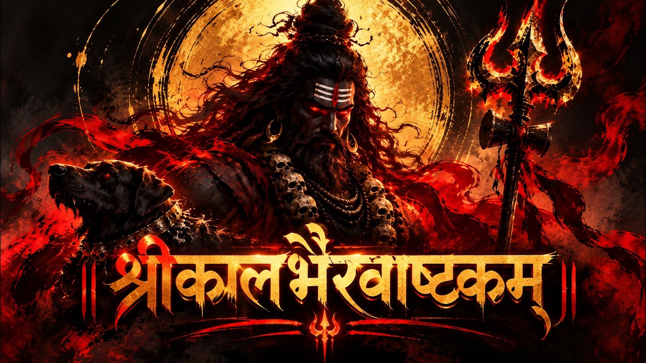 When KAL BHAIRAV Awakens 🔱 | Powerful Kalabhairavashtakam | Shiva Stotram