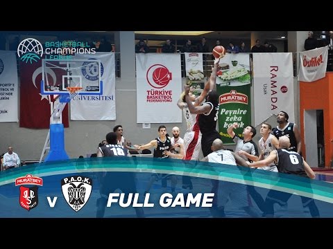 Muratbey Usak Sportif v PAOK - Full Game - Basketball Champions League