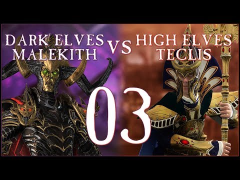A SECOND ARMY - Malekith vs Teclis (Head to Head) - Total War: WARHAMMER II - Ep.03!