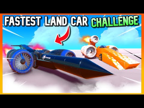 Building The FASTEST Land Speed Cars Using The 'NEW' Large JET ENGINE! | Trailmakers Multiplayer