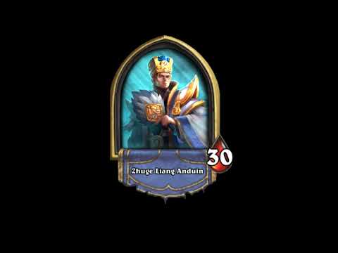Zhuge Liang Anduin All Hero Quotes - Hearthstone