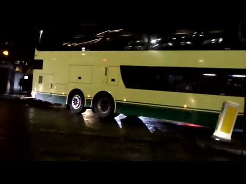 VDL Bova Synergy SDD141/520 ExEurolines EO3 TheKings Ferry 710 WJ65EKU Takes a Left Turn at Moorgate