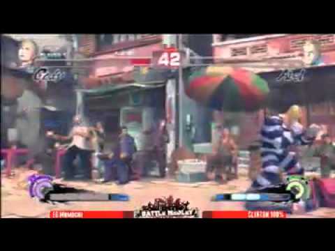 SSF4 AE: Momochi (Cody) - Casuals at Battle Medley Singapore 2011 (Day 1)