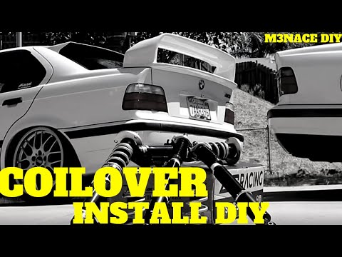 Complete E36 Coilover Install and Setup DIY