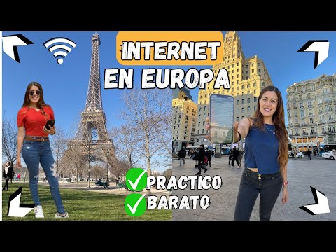 ✅CÓMO TENER INTERNET EN EUROPA [Precios 2025] 📲 ¿Cuál te conviene más SIM o E-SIM?