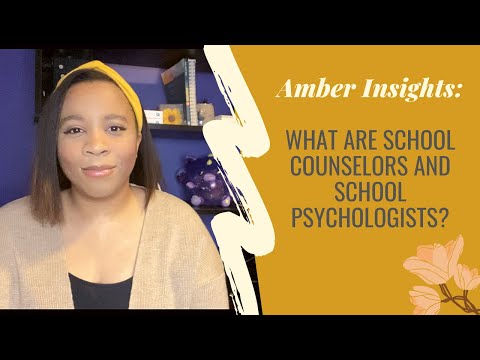 What are School Counselors and School Psychologists? | Amber Insights