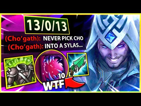 What Happens When A Sylas Gets MAX Cho'Gath STACKS...