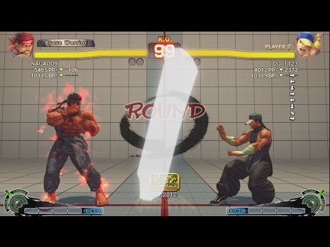 NAGAO (Evil Ryu) vs Duo1123 (Yun) - AE 2012 Matches *1080p*