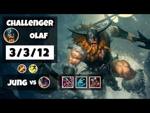 Olaf vs Rumble NA Challenger JUNGLE (3/3/12) - v11.13