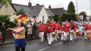 preview picture of video 'Whitburn Gala Day - The Edinburgh Samba School - 23rd June 2012 HD'