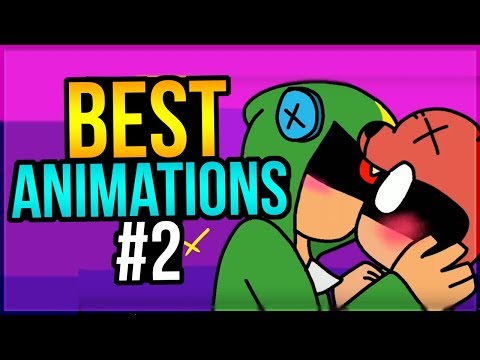 Nita and Leon Did WHAT?! BEST Animations in Brawl Stars #2!