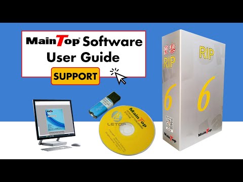 How to Install and Set Maintop Software for Sublistar DTF Printer