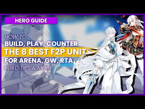 Top 8 FREE To Play PvP Units Every Account MUST HAVE in #epicseven