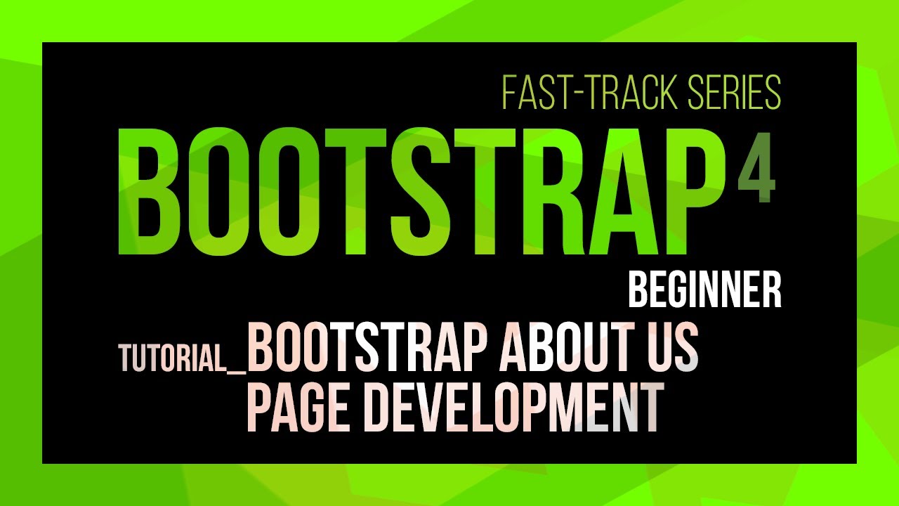 Bootstrap/HTML/CSS - Building an About Us page